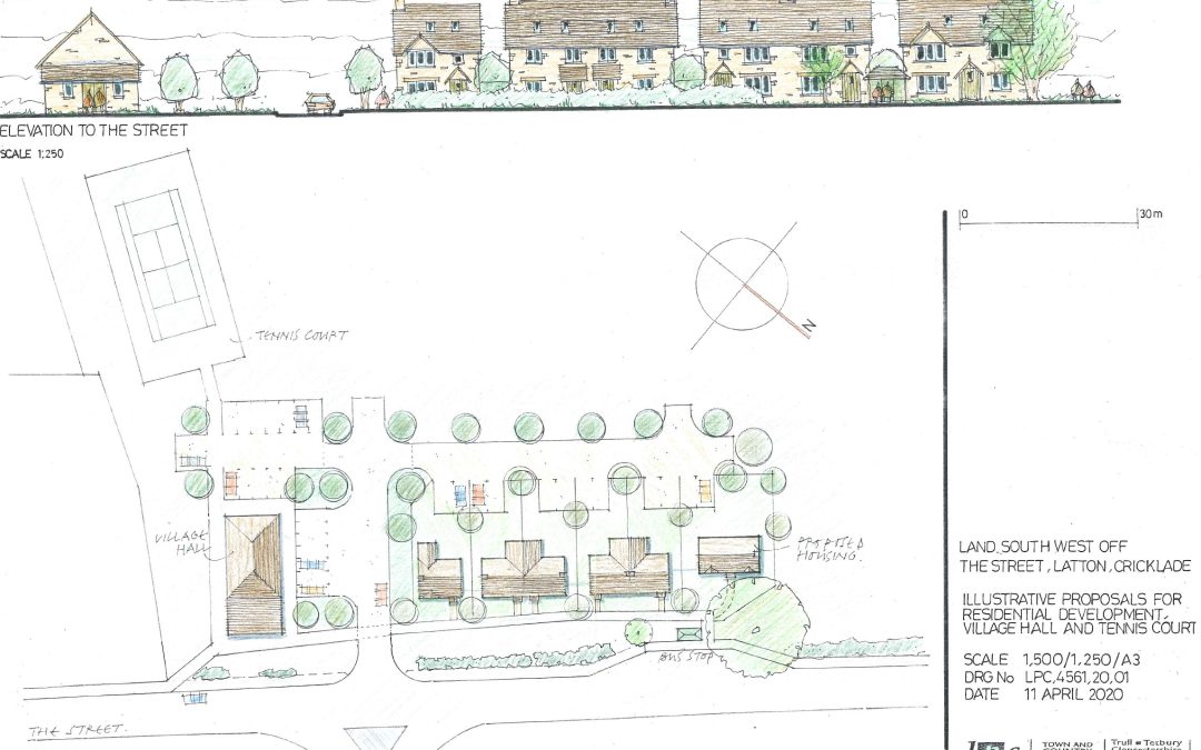 Resolution Granted for 6 New Dwellings and New Village Hall In Latton Wiltshire